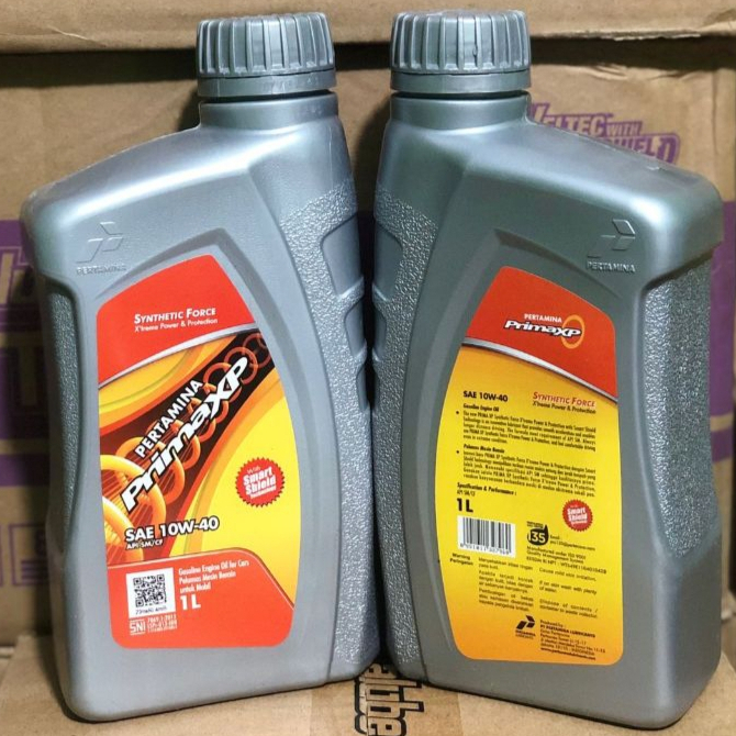 Oli Mesin Prima Xp 10W-40 1L Oli Mobil Pertamina Prima Xp 1000ml Original