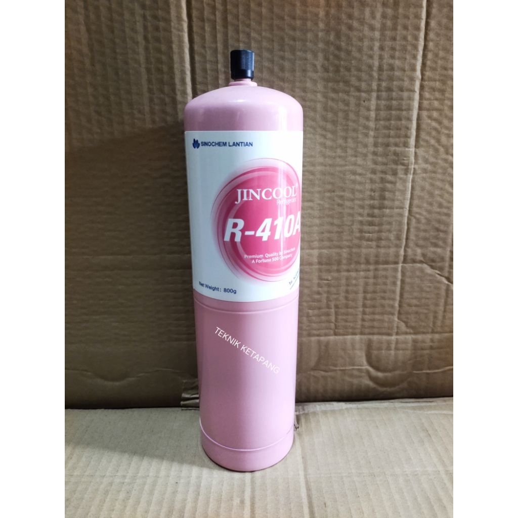 FREON R410A /FREON R410A JINCOOL KEMASAN KALENG 800 GRM/FREON ACR410 KALENG