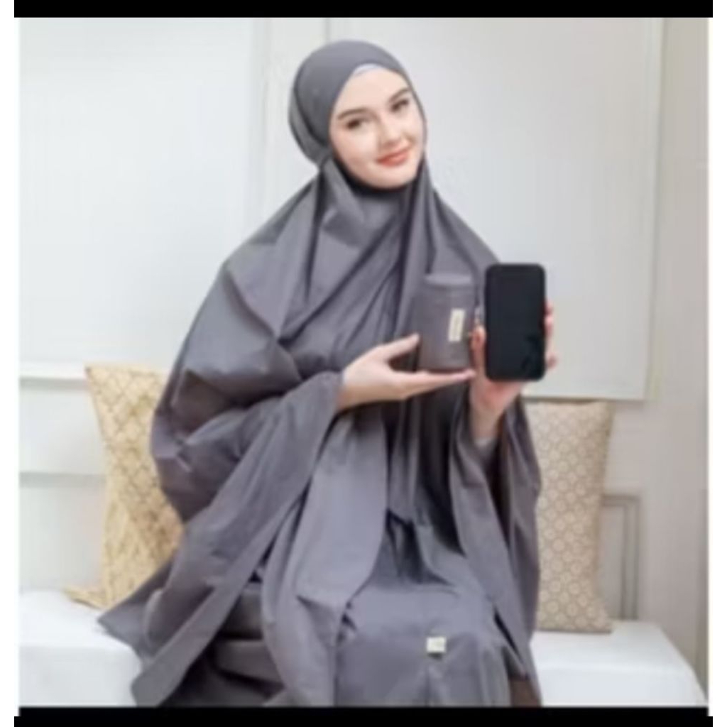 Mukena Mini Alif Modern Wear - Praktis, Ringan, Mudah Dibersihkan