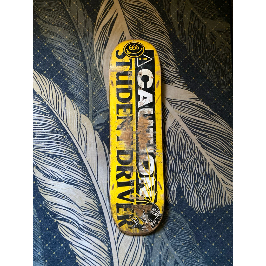 anti hero skateboard deck