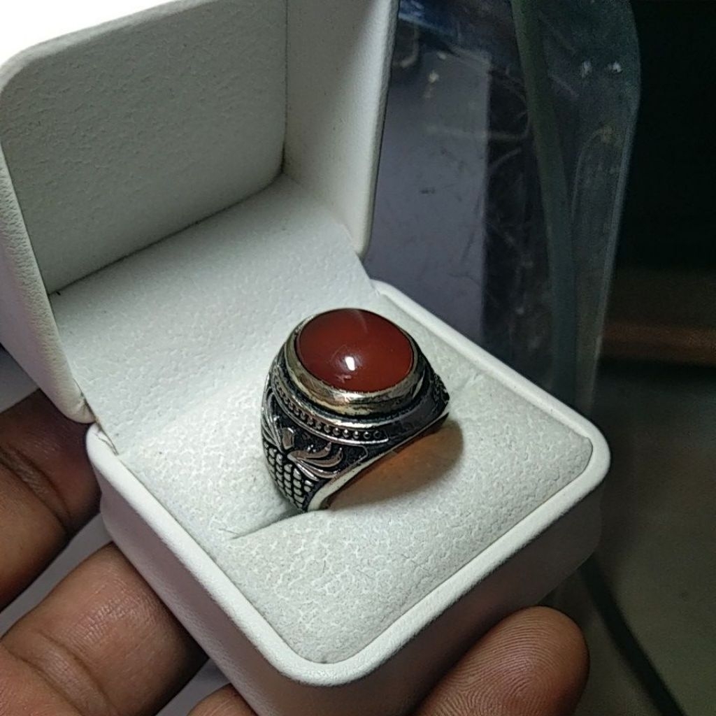 CINCIN BATU RED RAFLESIA ORIGINAL BENGKULU