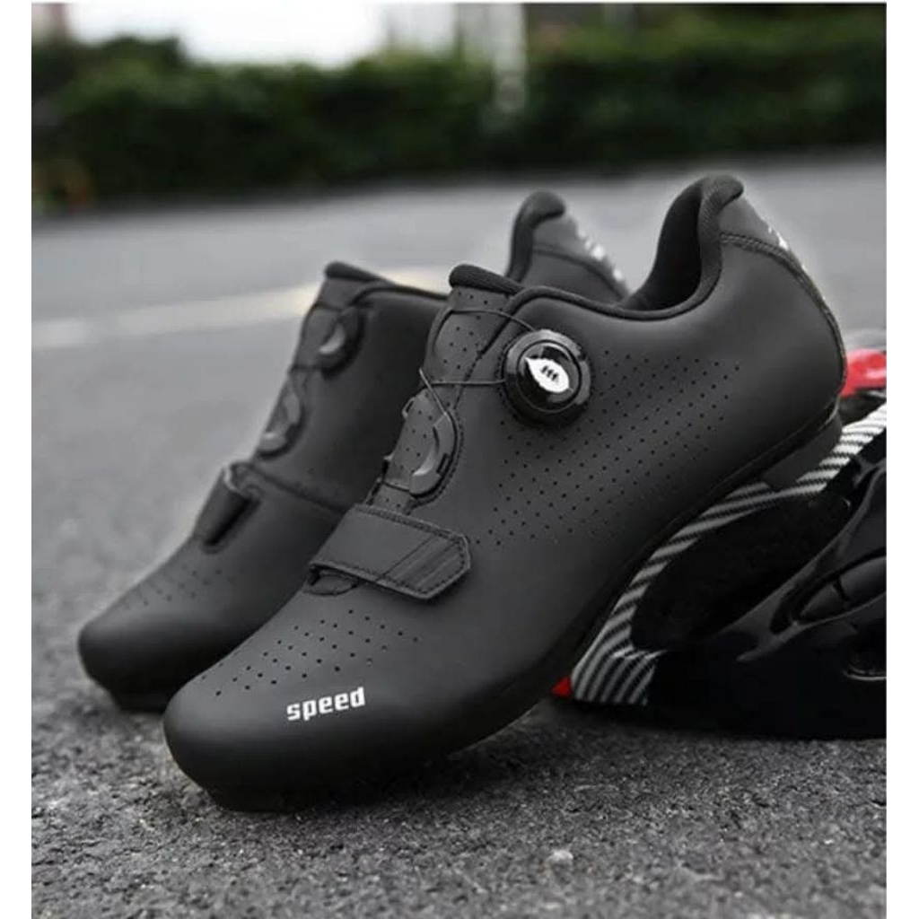 sepatu road bike cleat speed