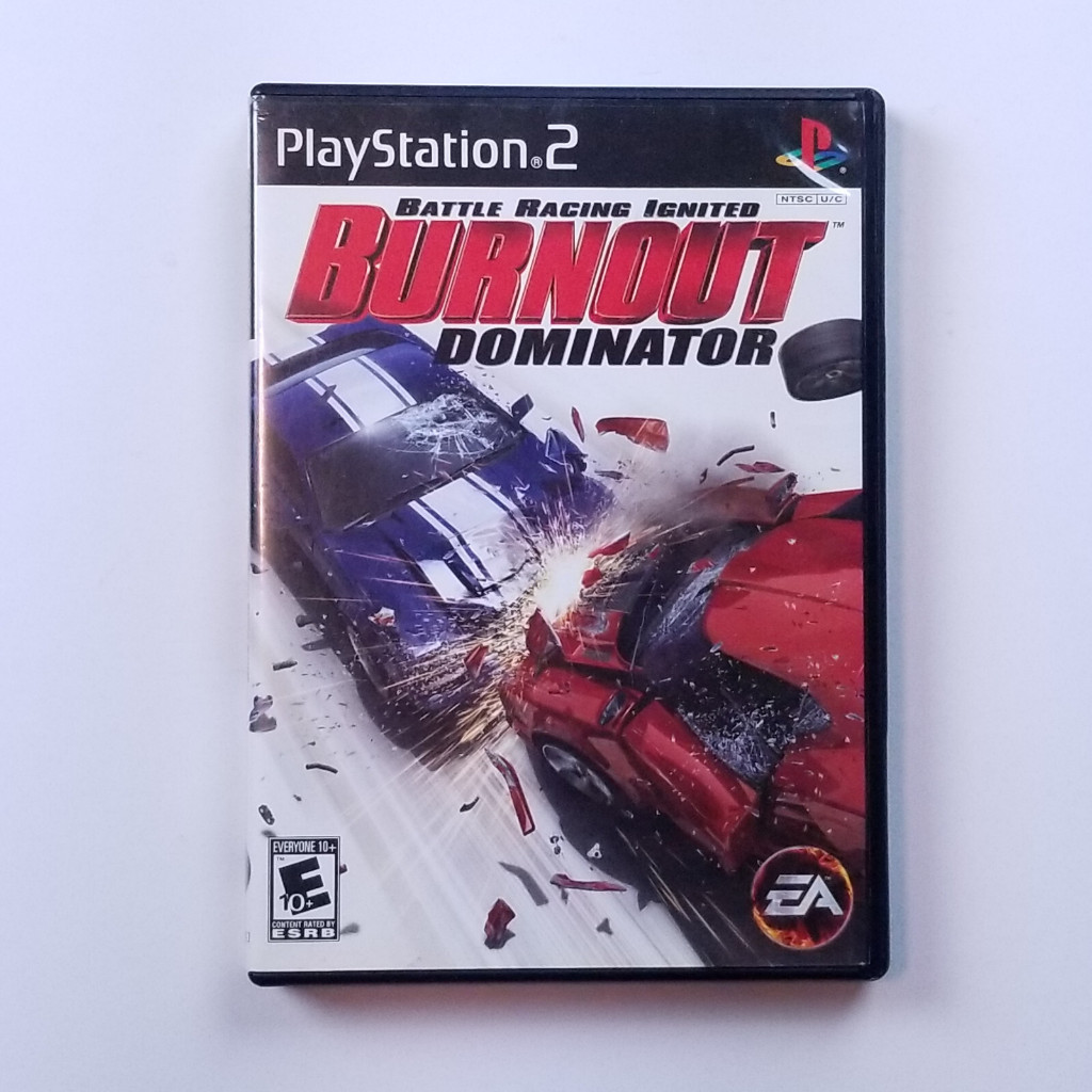 DVD Kaset PS2 Original - Burnout : Dominator