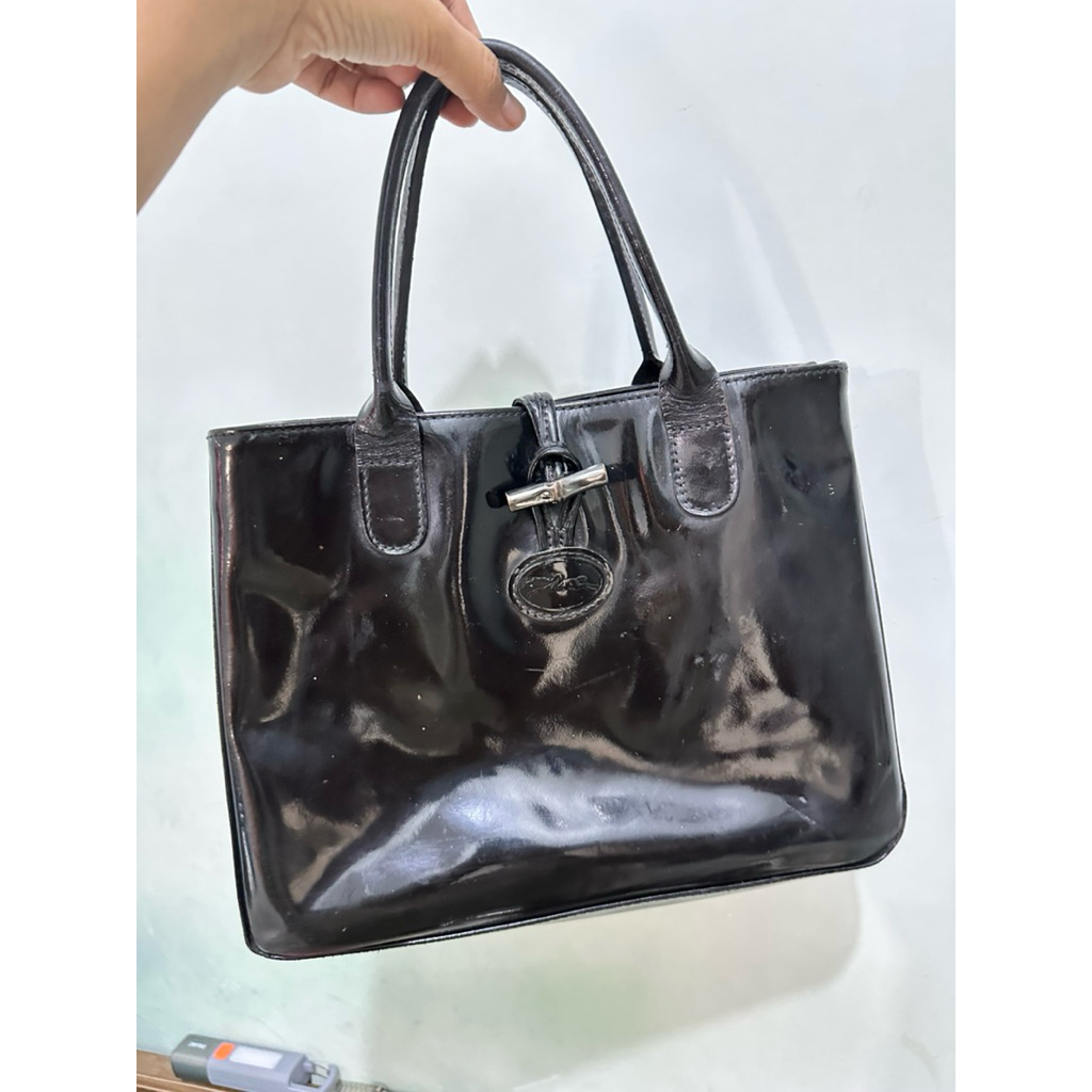 lc bag longchmp roseau authentic