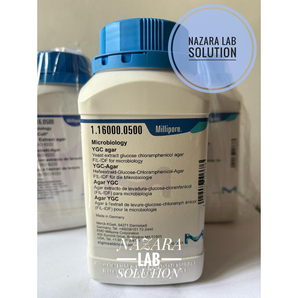 YGC AGAR / Yeast Extract Glucose Chloramphenicol Agar MERCK 116000 REPACK 1GR