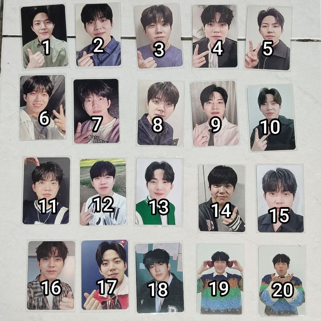 photocard official yoon dowoon doun day6 pc