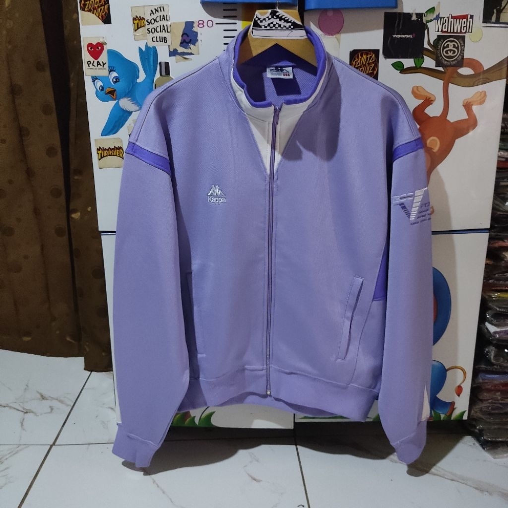 Jaket Tracktop Kappa vintage colour purple Size L