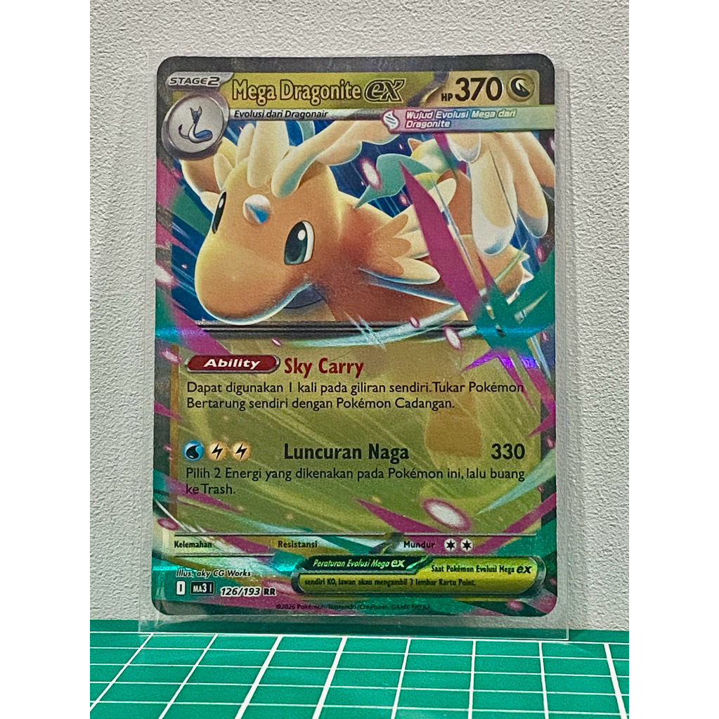 Kartu Pokemon Mega Dragonite Ex