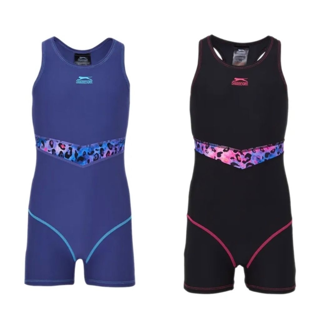 Baju Renang Celana Girls Boyleg Swimsuits Slazenger
