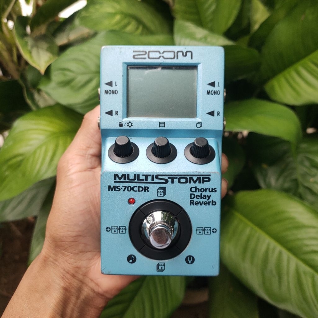 EFEK GITAR BEKAS / EFEK GITAR SECOND / ZOOM MS 70 CDR/ ZOOM MS 70 CDR / ZOOM MS70CDR / EFEK ZOOM BEK