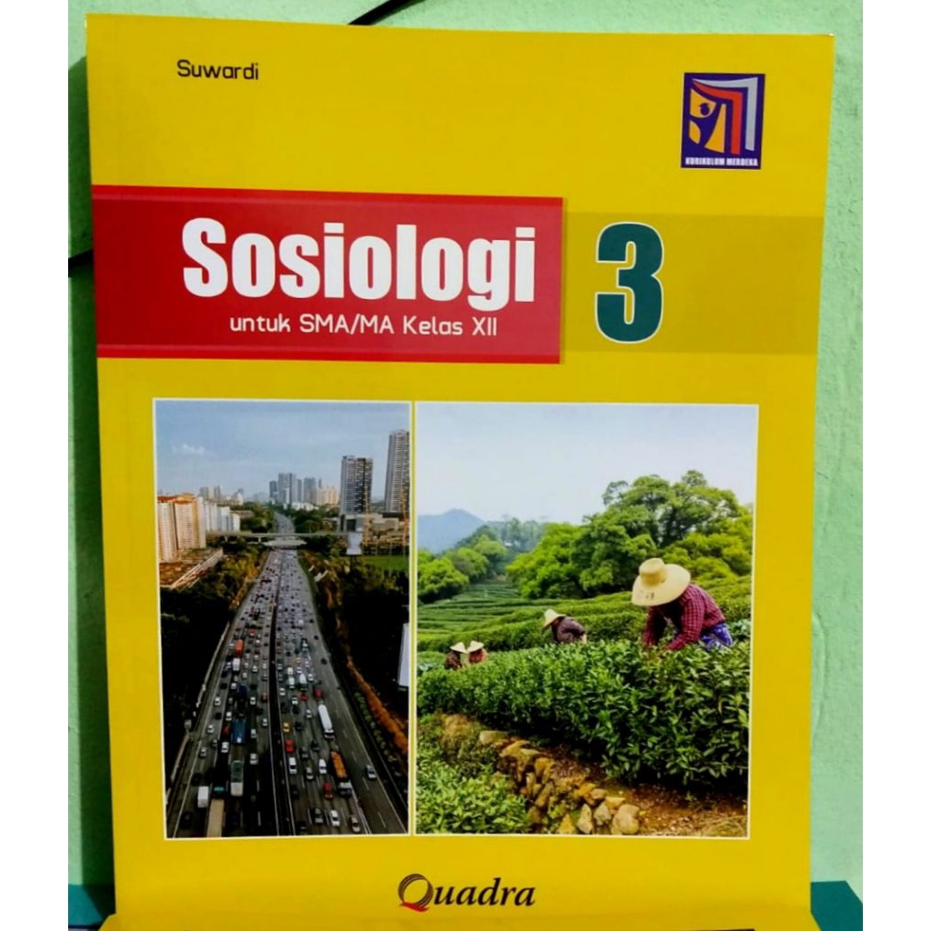 Buku Sosiologi Kelas 12 SMA Kurikulum Merdeka Quadra
