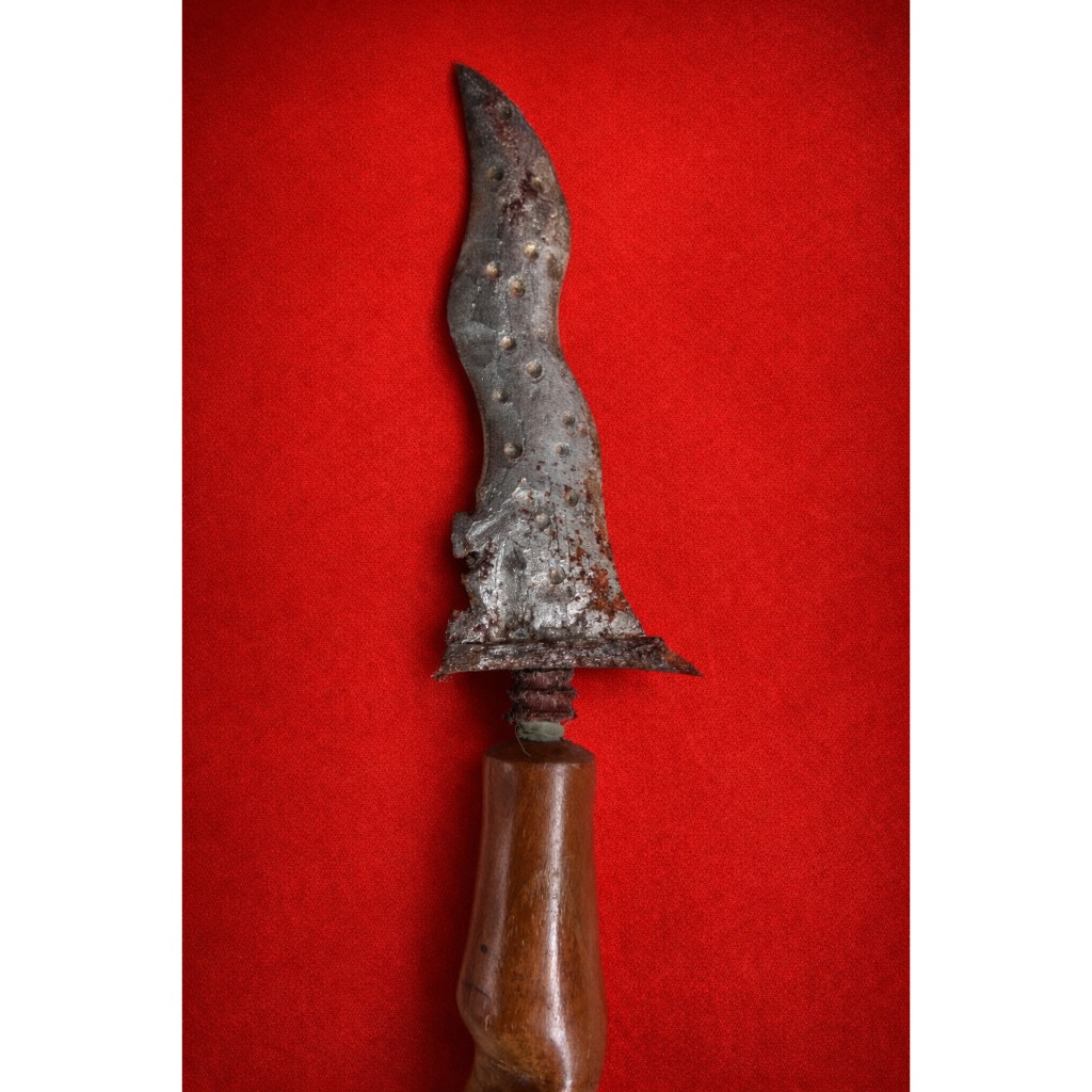 Keris Mini Antik Luk Unik – Kerajinan Tradisional Jawa Koleksi Langka