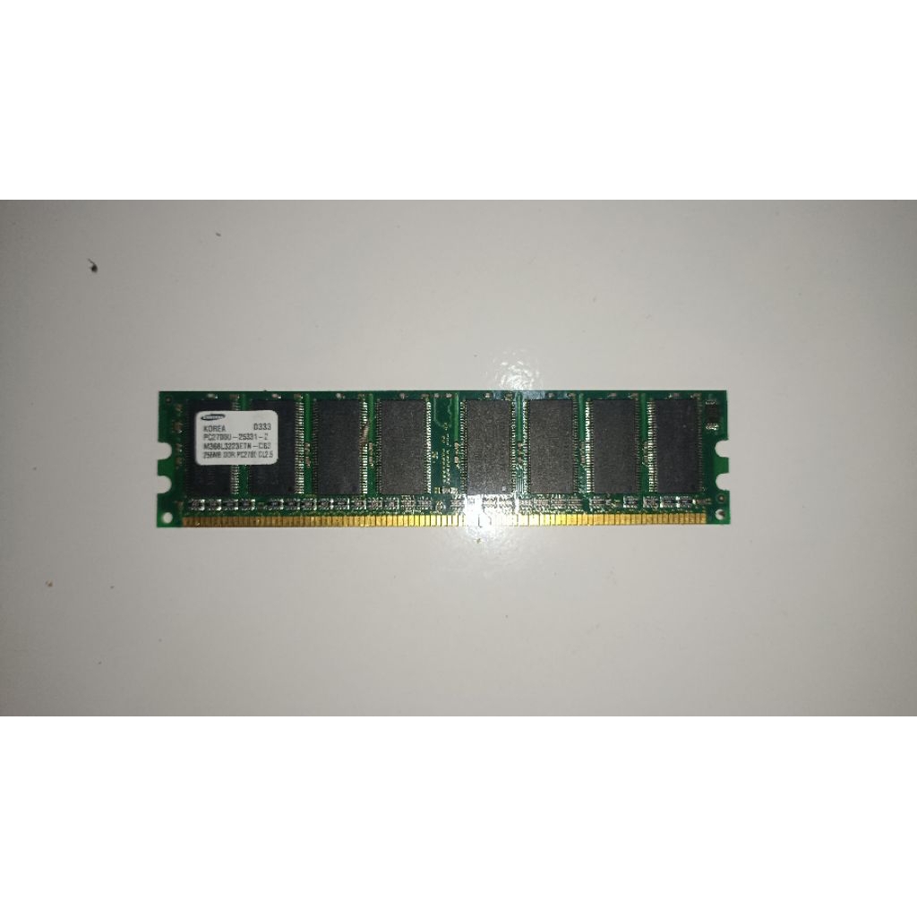RAM DDR 256MB PC2700 - SAMSUNG KOREA