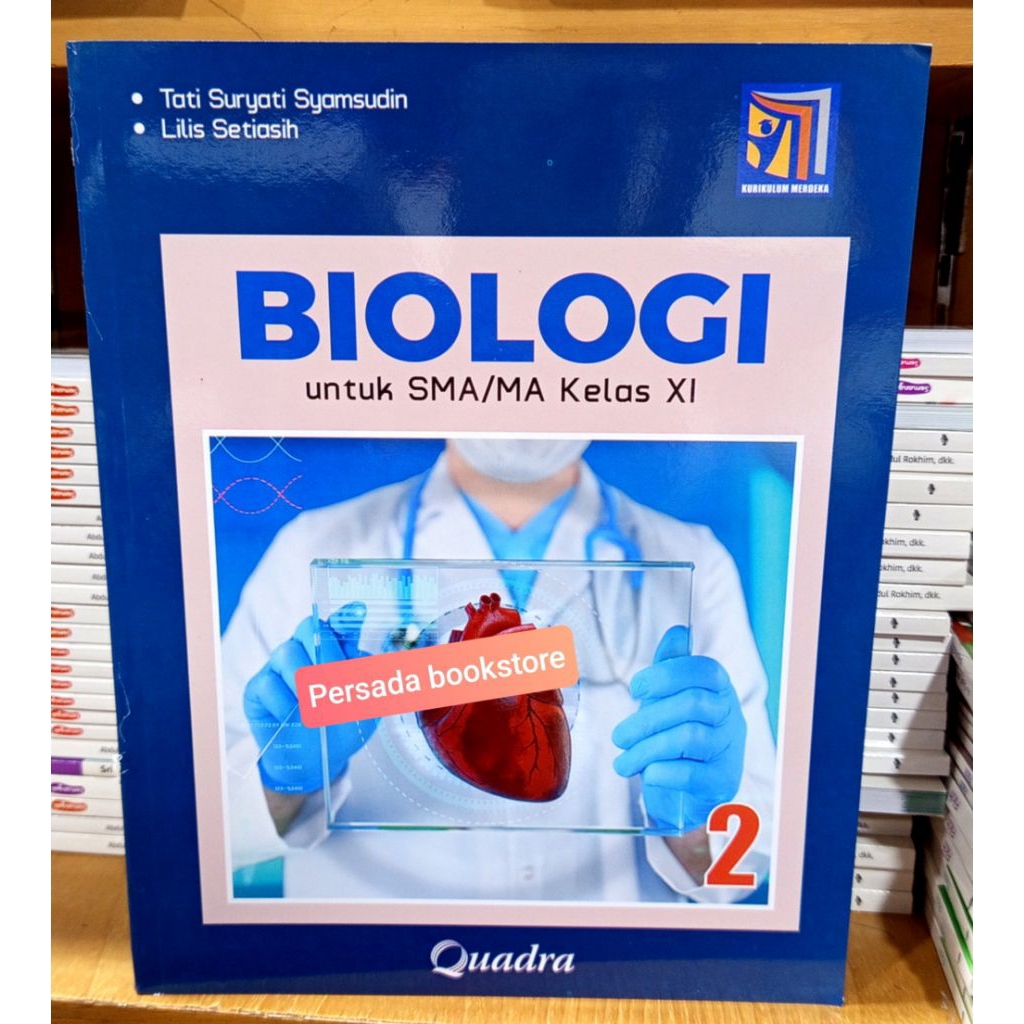 Buku Biologi Kelas 11 SMA Kurikulum Merdeka Quadra