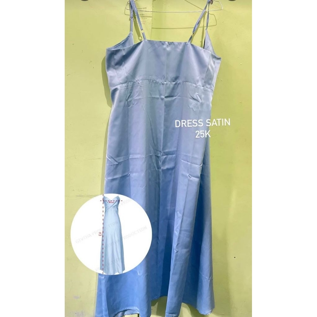 dress satin preloved