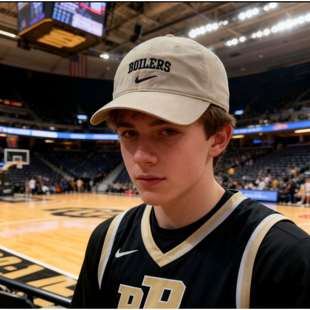 TOPI SIMPLE CAP CEKLIST PURDUE UNIVERSITY BOILERS