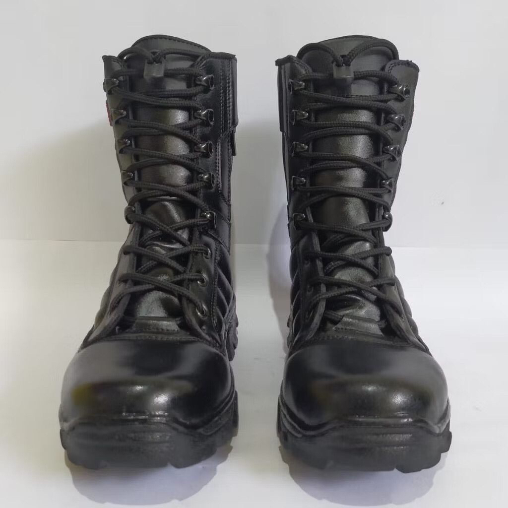 sepatu pdl paskhas TNI AU model terbaru kulit full kulit