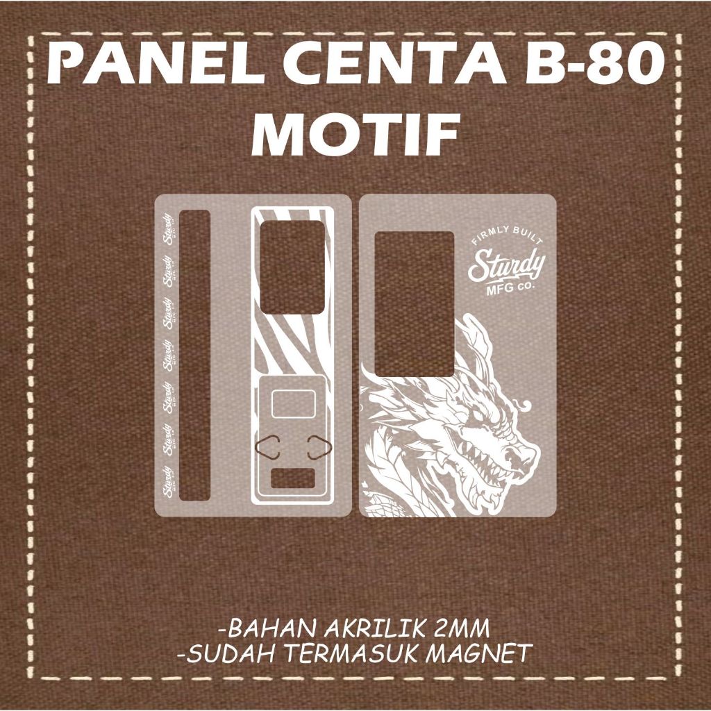 AKSESORIS BACKDOOR B80 GRAFIR BISA CUSTOM
