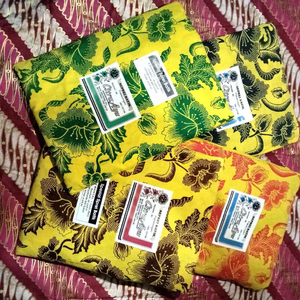 Sprei Motif Batik Pekalongan