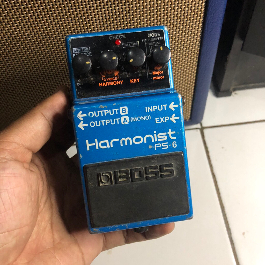 efek boss harmonist ps 6