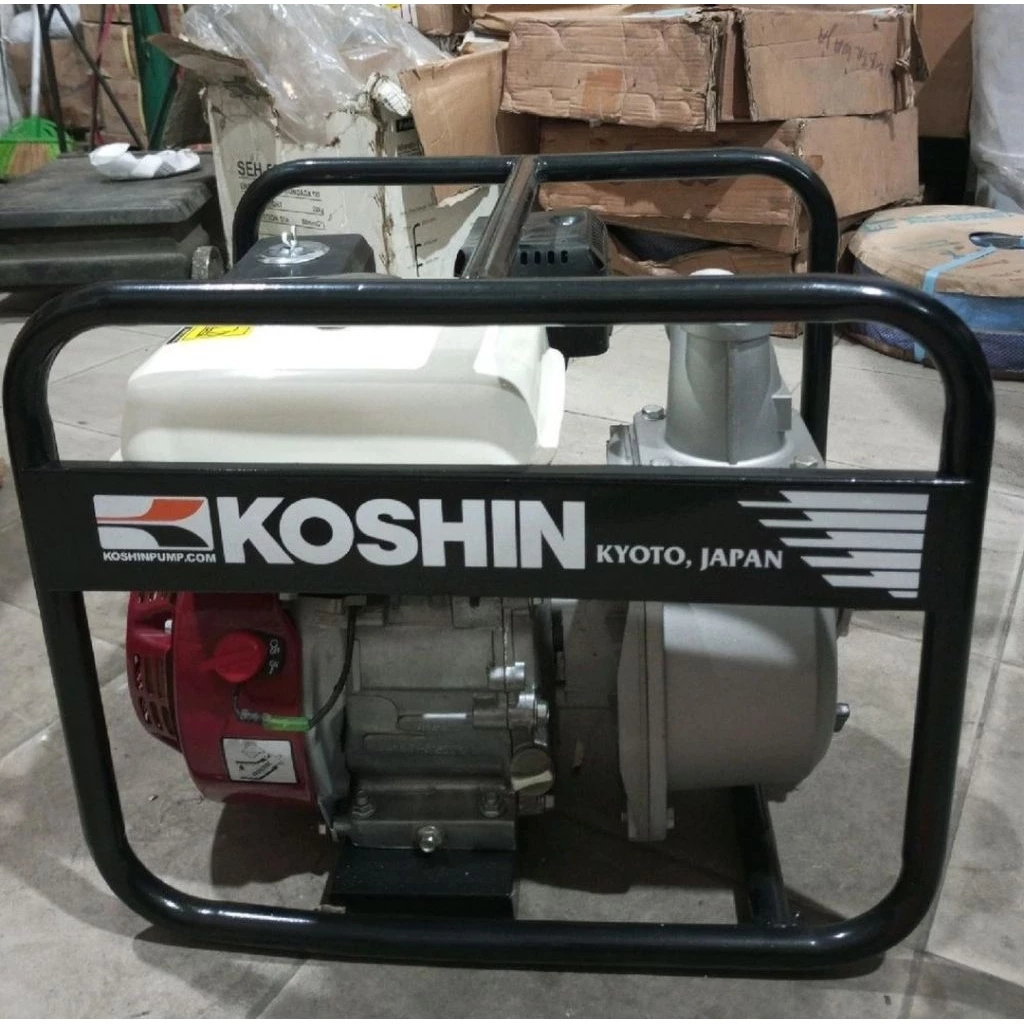 Alkon Pompa Air Irigasi 2" KOSHIN Tipe SEH-50X Water pump 2 inch ENGINE HONDA MADE IN JAPAN