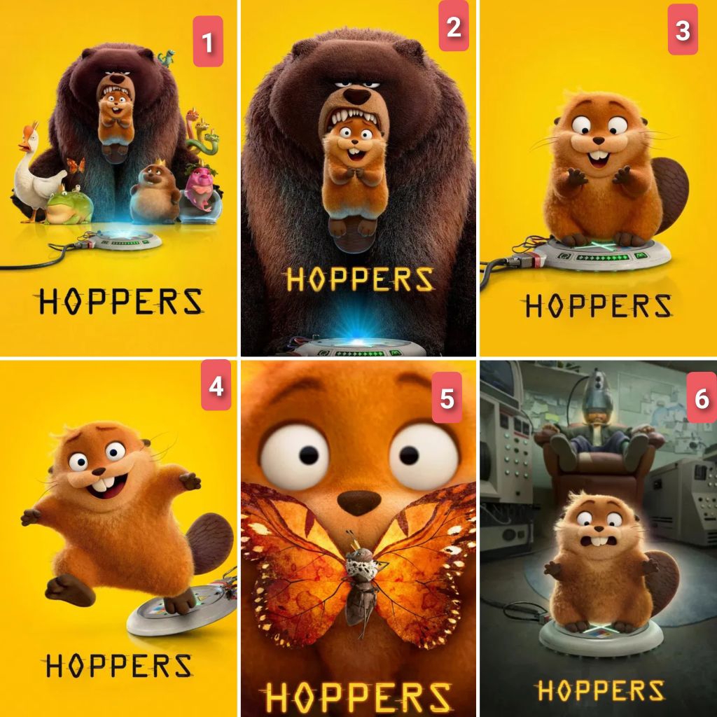 Poster Film Hoopers High Quality A3+ Dekorasi Dinding Estetik Movie Poster Bioskop Retro Klasik Hias