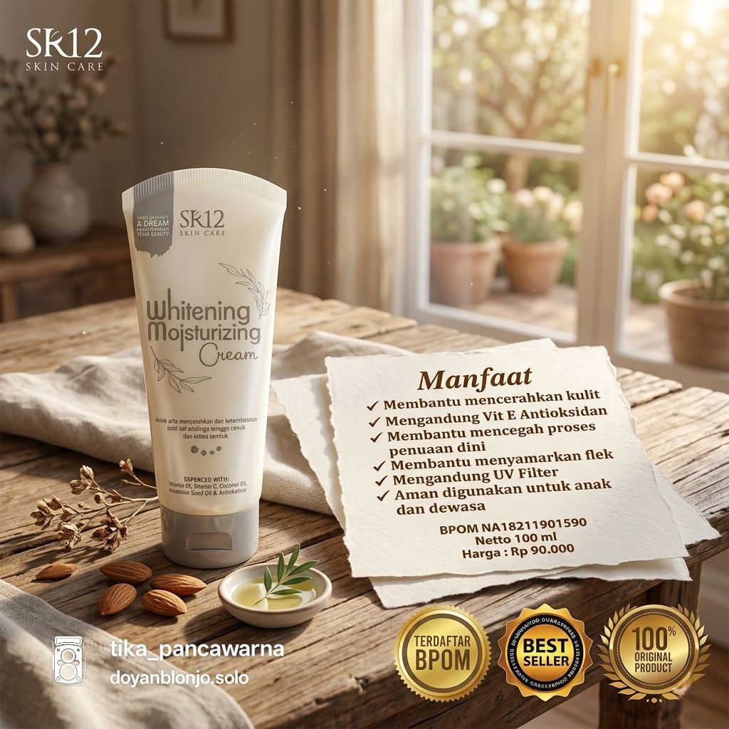 WHITENING MOISTURIZING CREAM SR12 WMC SR 12