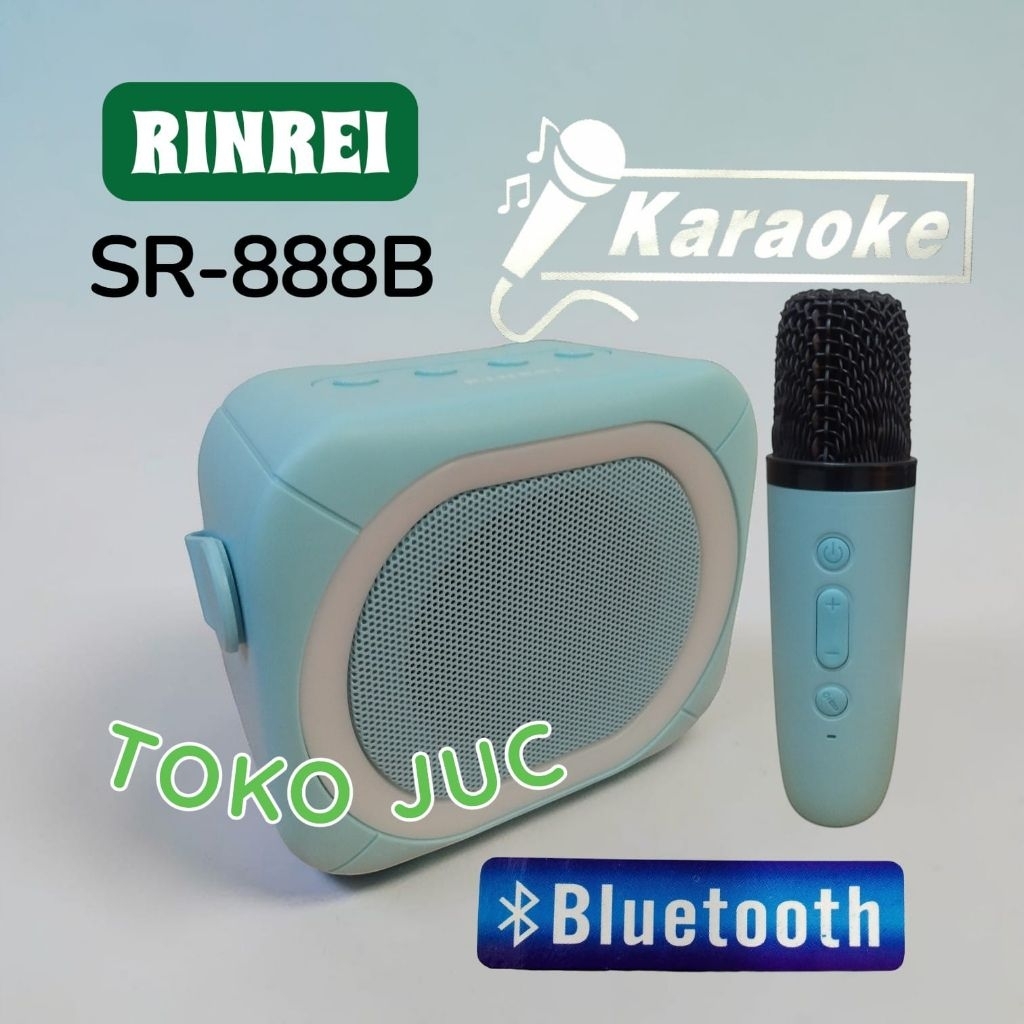Speaker Karaoke bluetooth+mic wireless