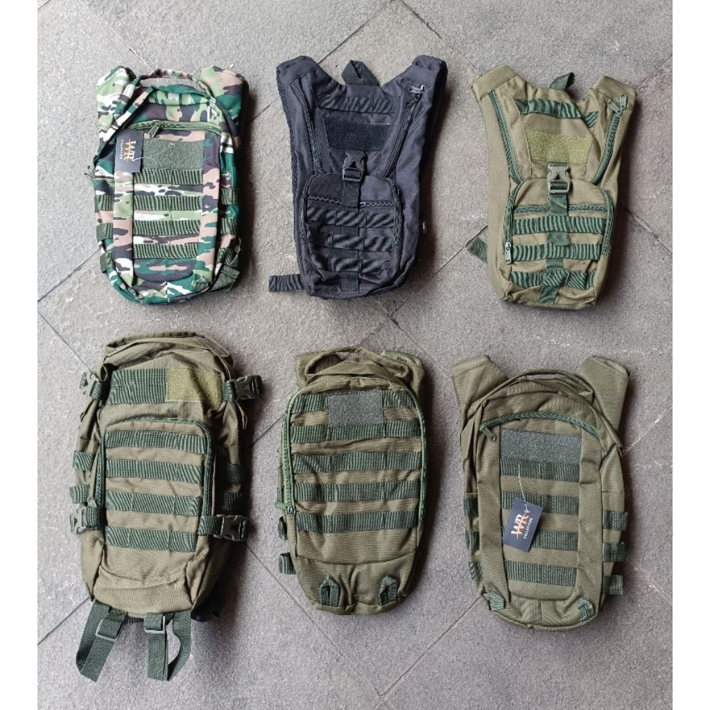 Tas Tactical WR Camo/Tas Punggung/Tas Sepeda