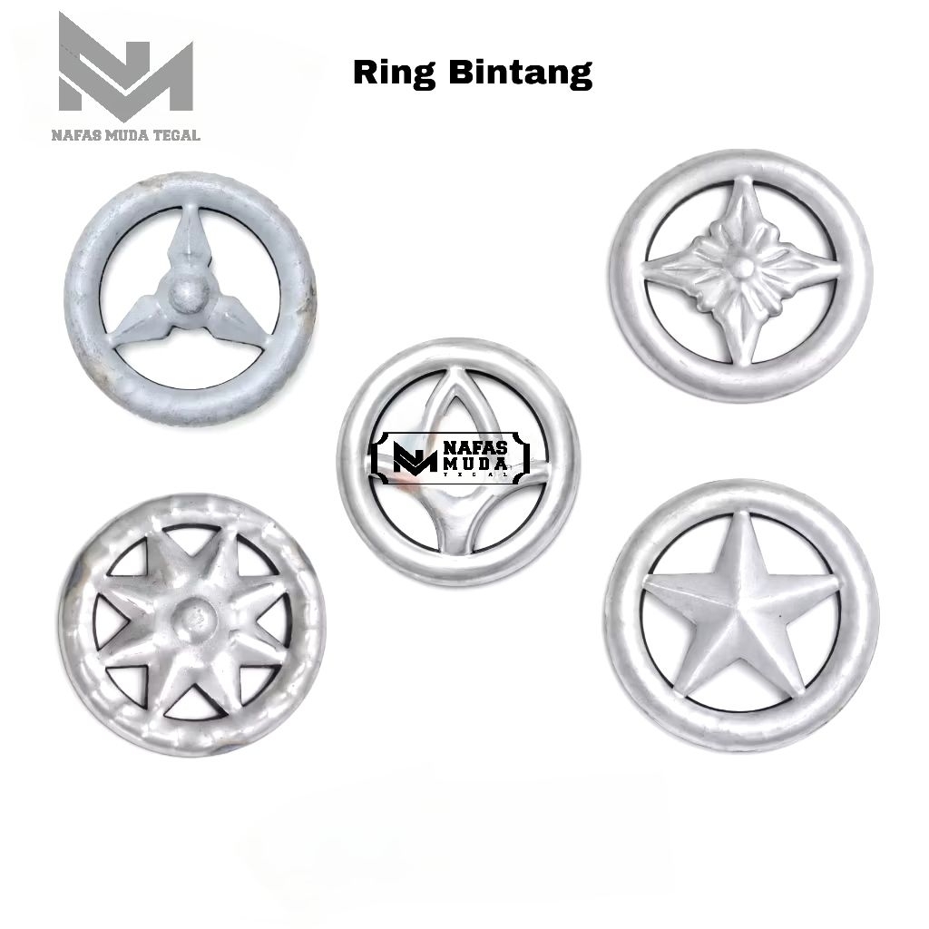 Aksesoris Pagar Ring Bintang | Ornamen Pagar