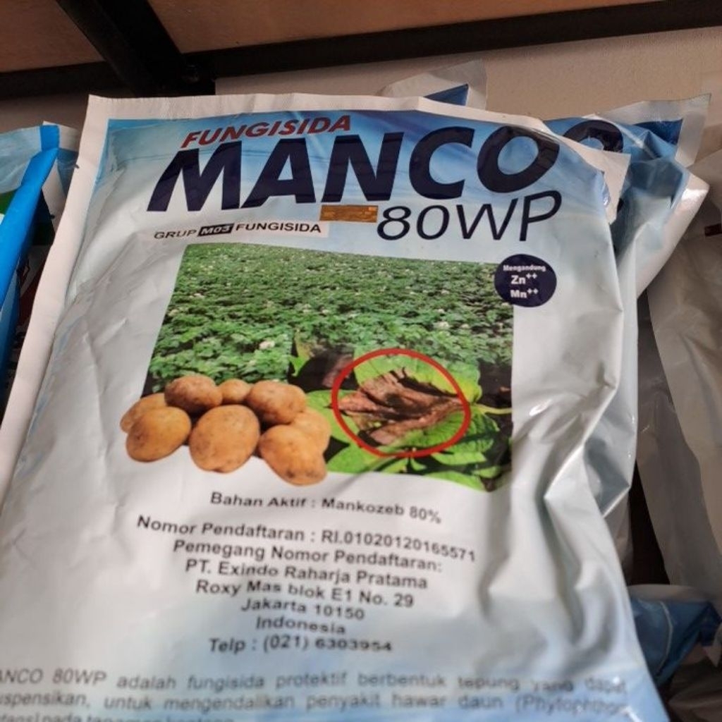 Fungisida Mankozeb 1kg - Efektif Cegah Penyakit Jamur Tanaman
