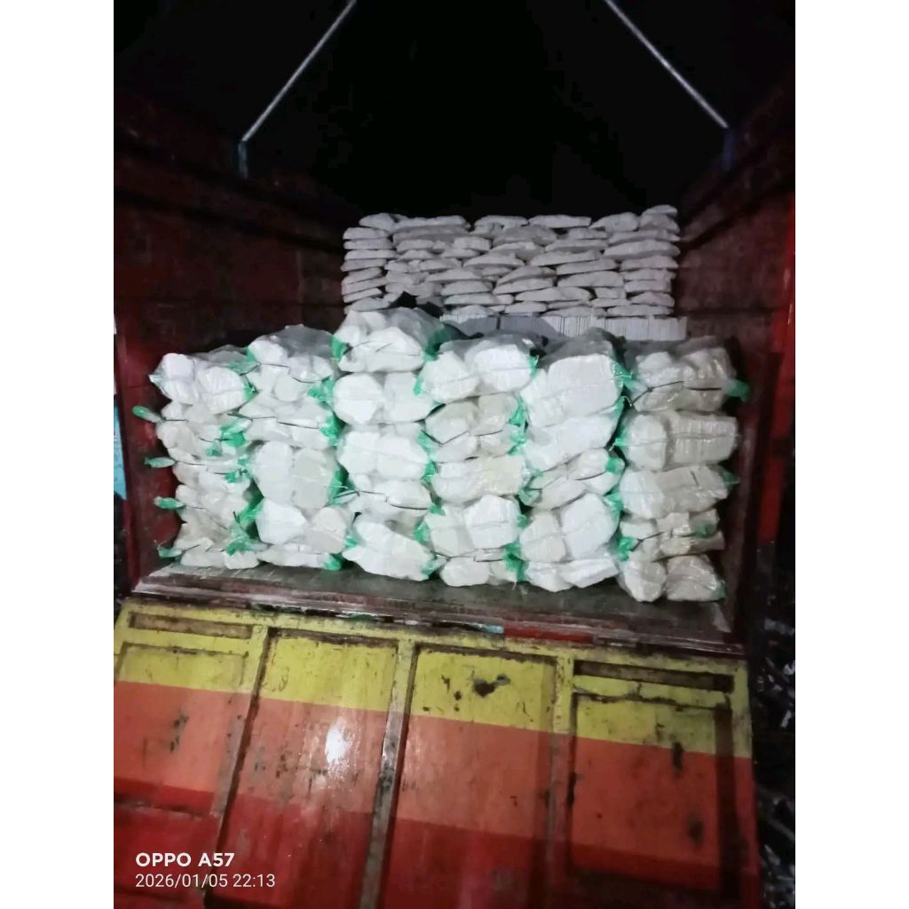 invoice batu putih rts 32 sak dan jasa kirim