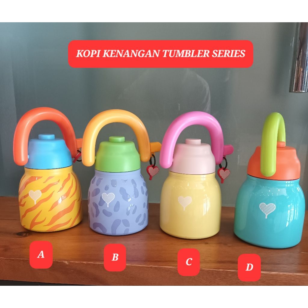 tumbler colorful pop kopi kenangan tumbler stainless kopi kenangan merchandise kopi kenangan tumbler