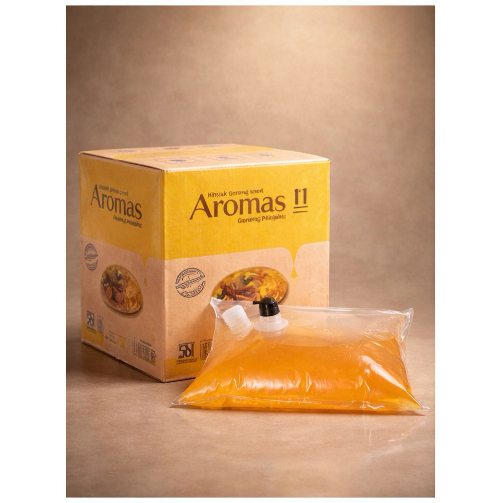 Minyak Goreng Aromas Kemasan BIB