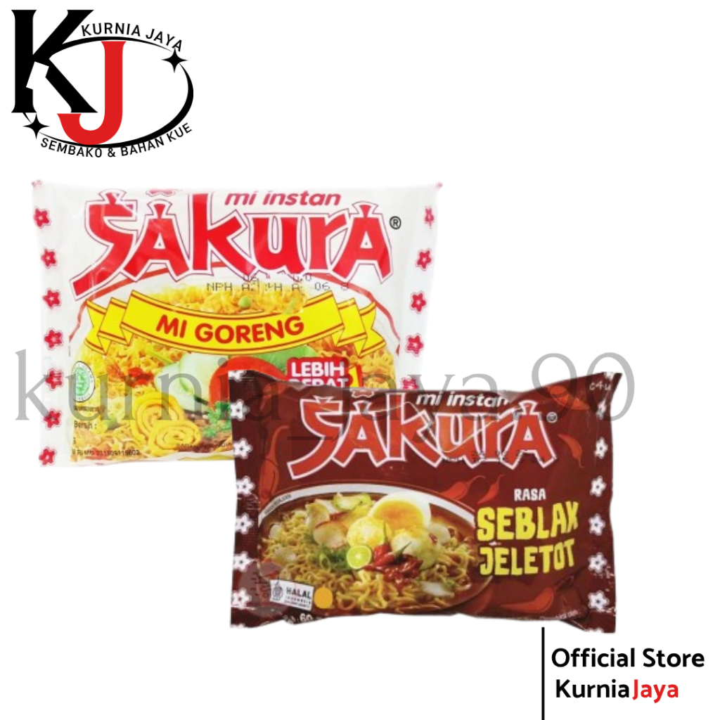 [ SAKURA ] Mie Instan Goreng & Kuah