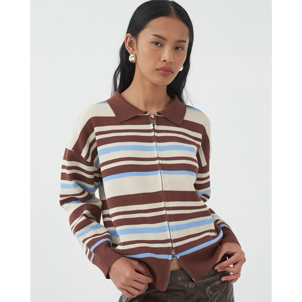 Preloved 3Mongkis Selia Knit Top Brown S