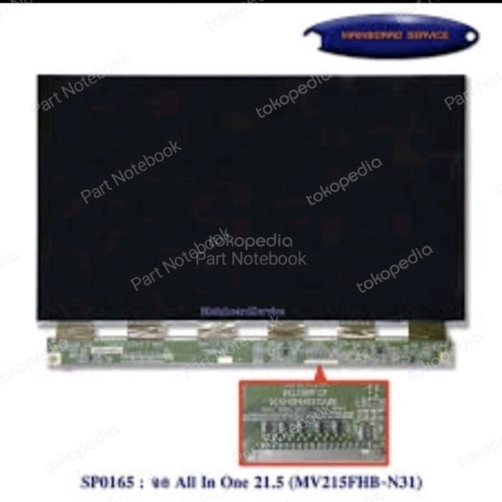 LED LCD ALL IN ONE AXIOO MYPC ONE PRO K3 21.5 INCH FULL HD MV215FHB-N31