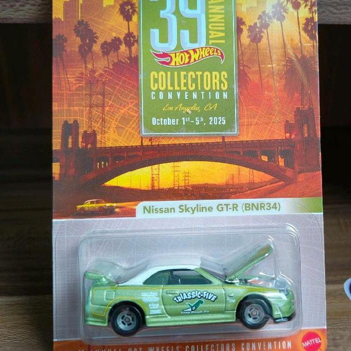 Nissan skyline hot wheels convention bnr34 dinner