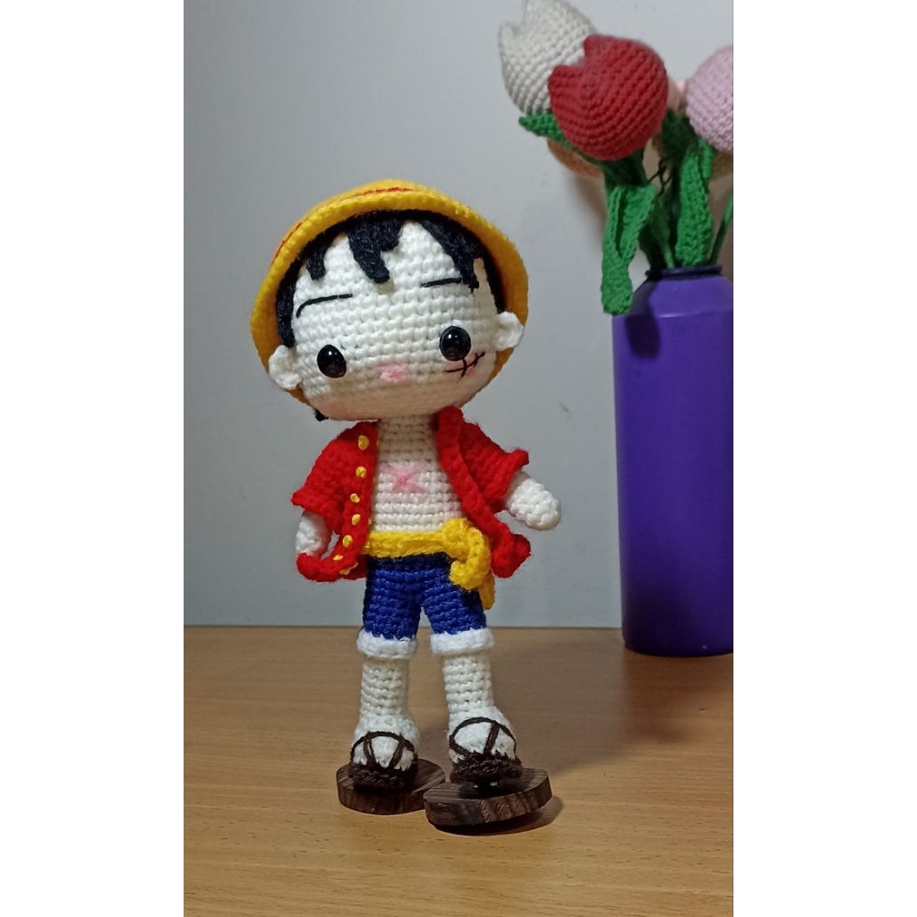 Boneka Luffy One Piece/ Action Pigure Luffy One Piece