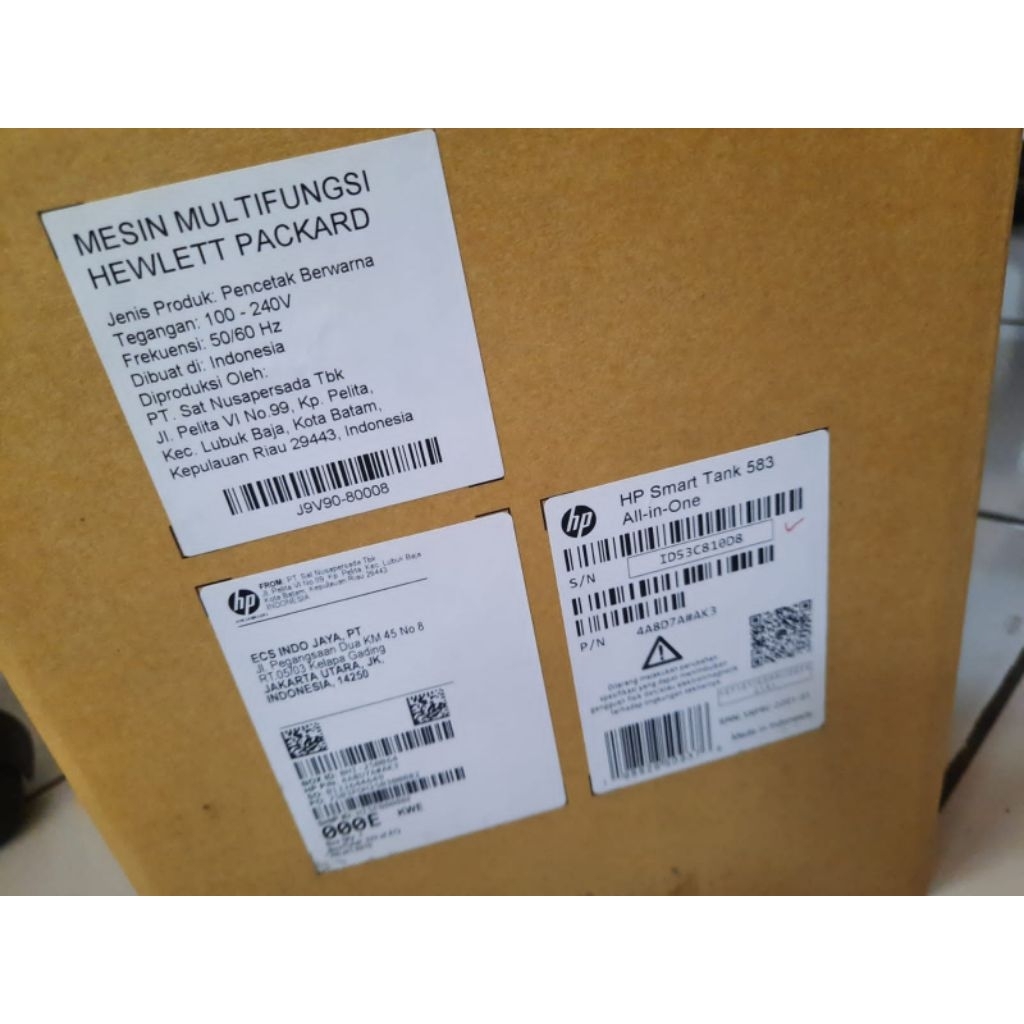 HP Smart tank 583