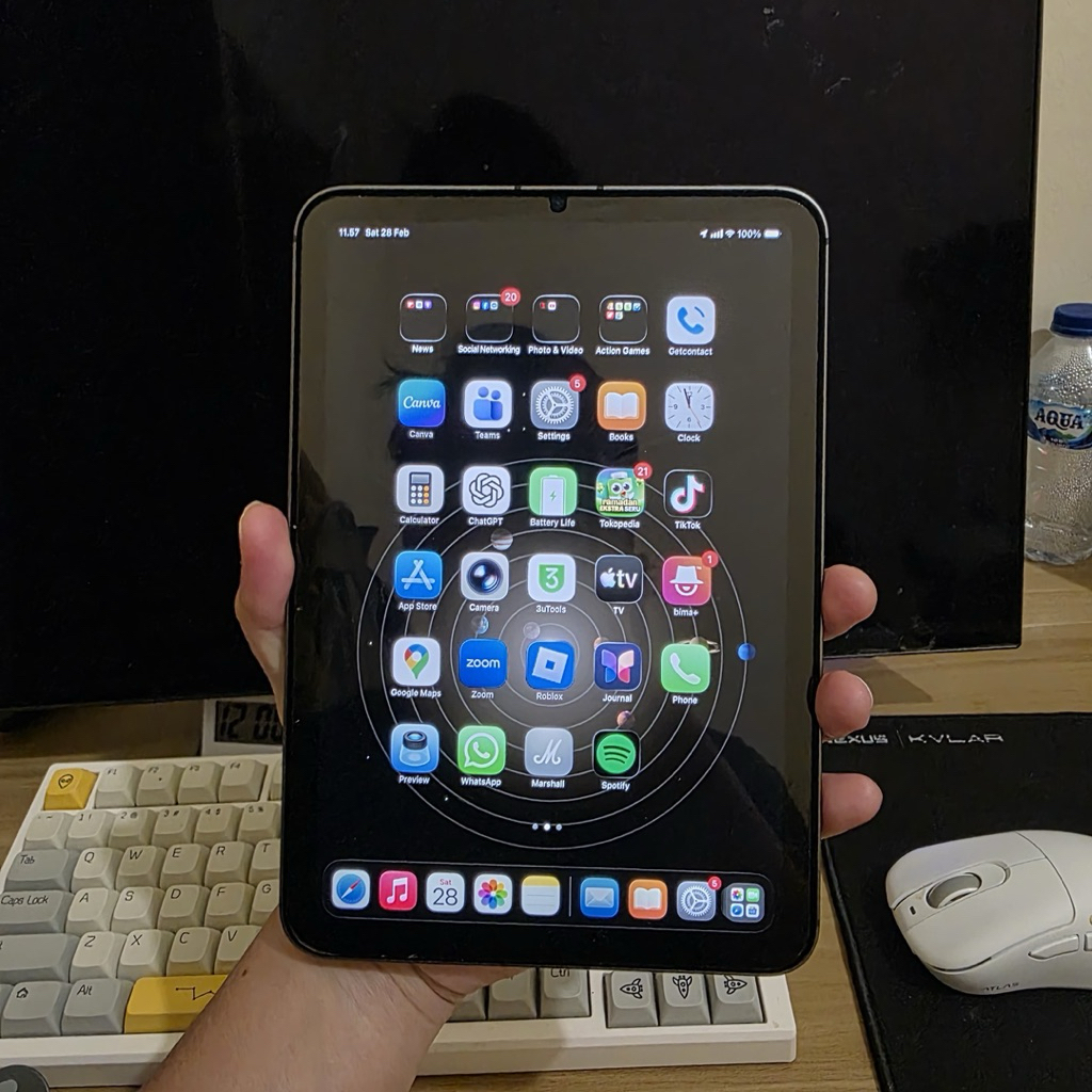 Ipad Mini 6 wifi + celullar 64 GB Resmi iBox