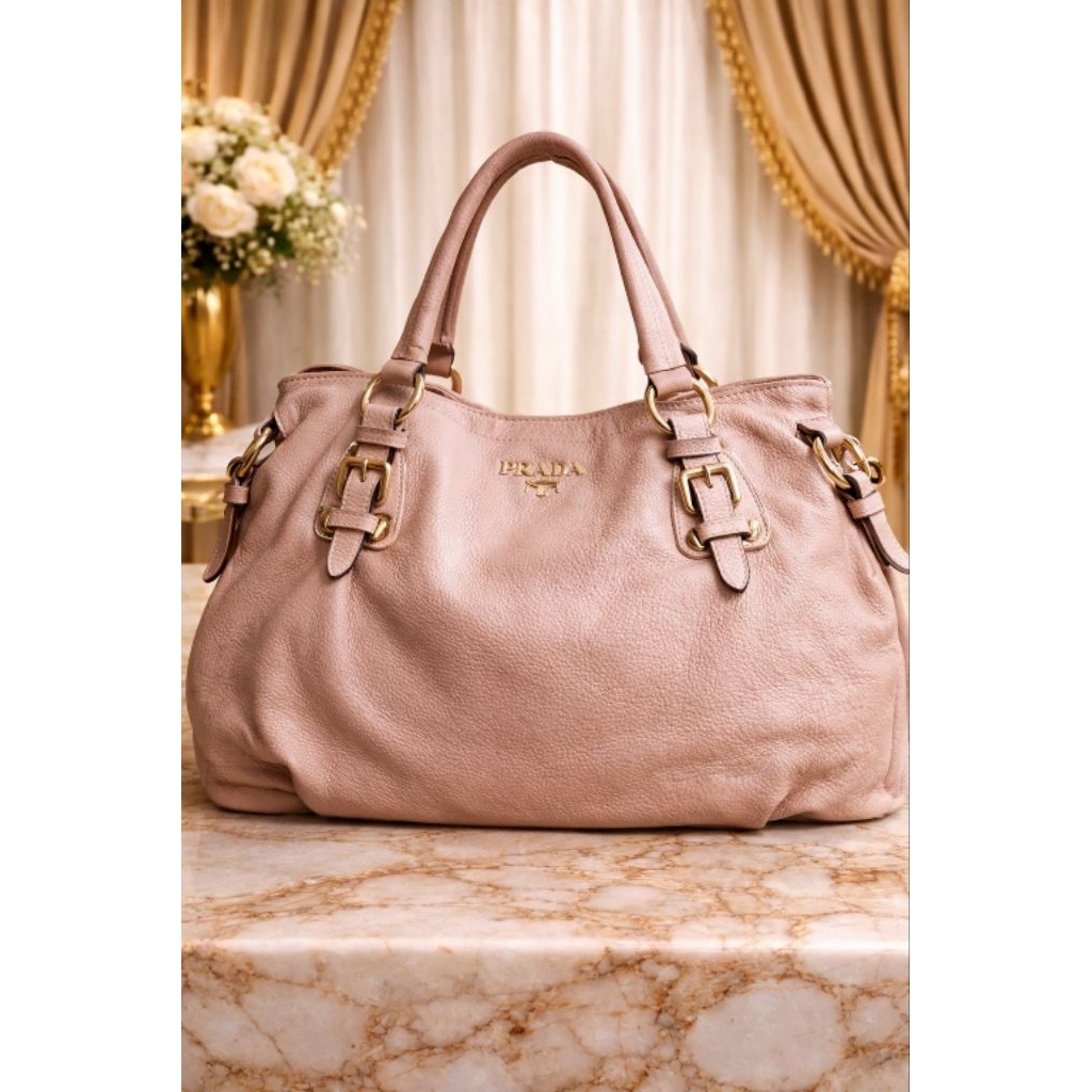 Tas Prada hobo pink