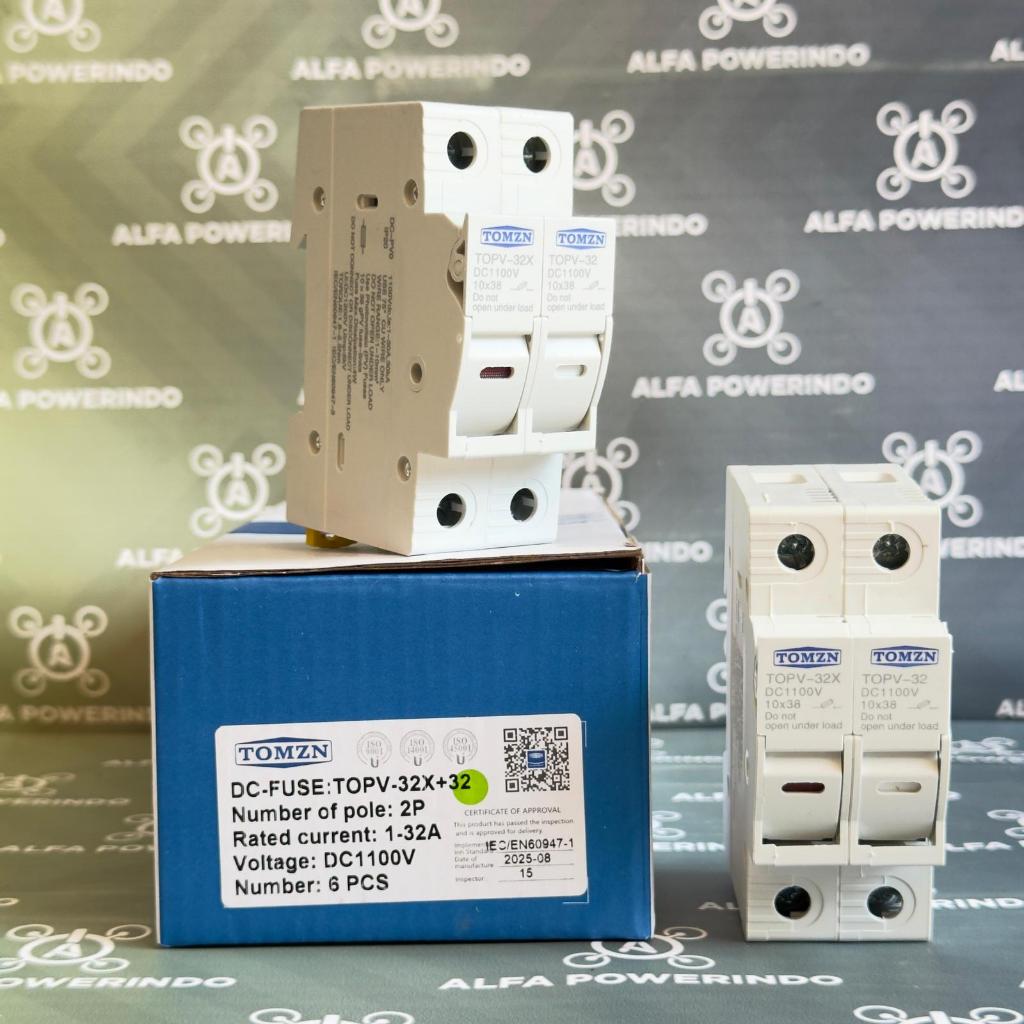 TOMZN 11 TOPV-32X TOMZN DC-FUSE 2P DC Fuse Holder Without LED
