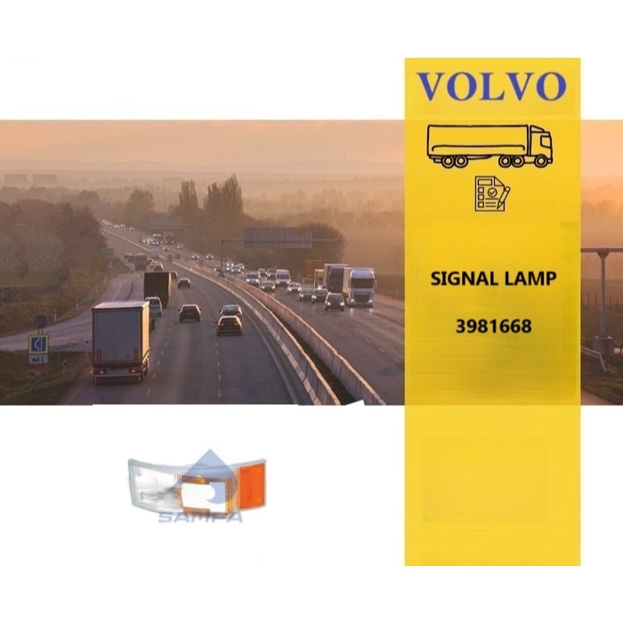VOLVO SIGNAL LAMP 3981668