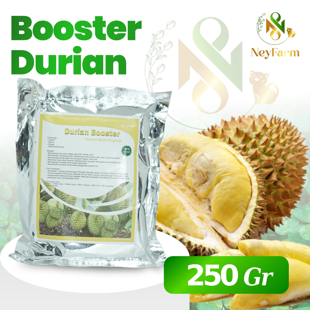 Pupuk Ampuh Booster Durian Perangsang Buah Durian Anti Rontok