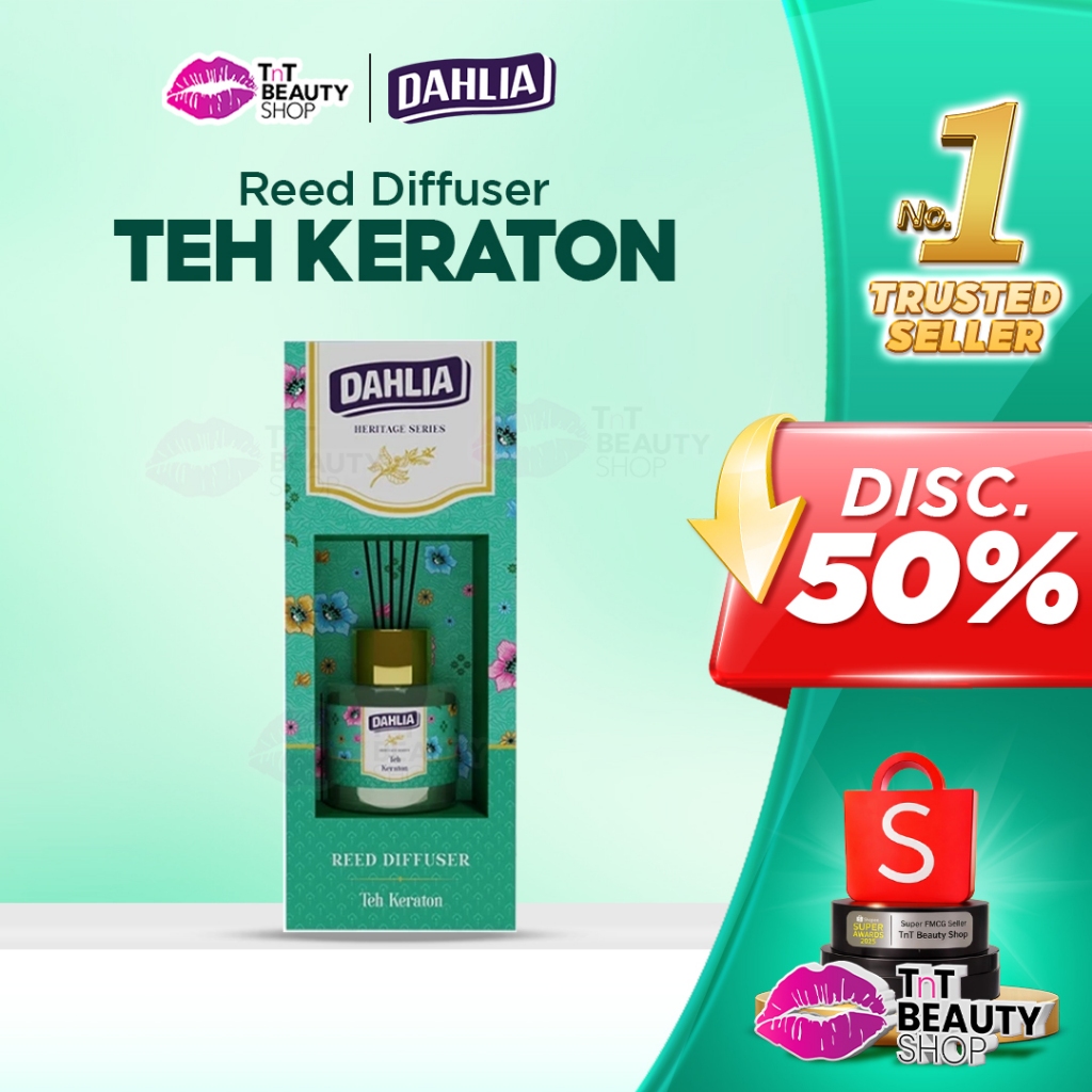 Dahlia Heritage Series - Reed Diffuser - Teh Keraton | TnT Beauty Shop