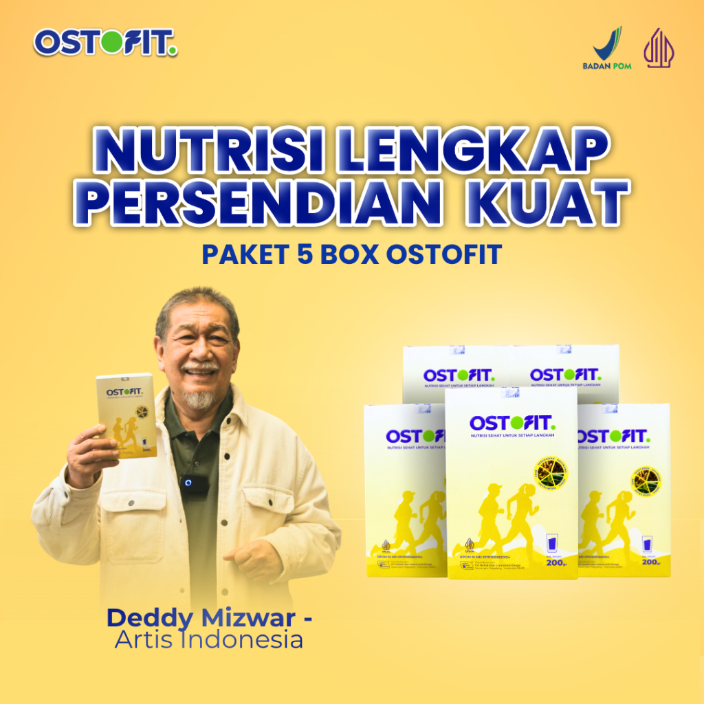 OSTOFIT - Susu Herbal 200gr - Solusi Tepat Atasi Nyeri Sendi dan Asam Urat - BPOM dan HALAL MUI