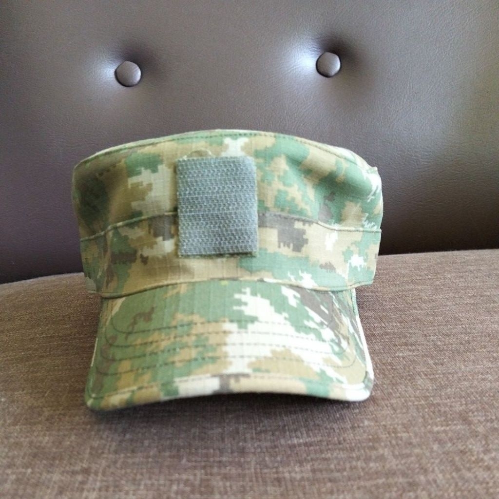 Topi pet Sage green asli jatah TNI AD 2025