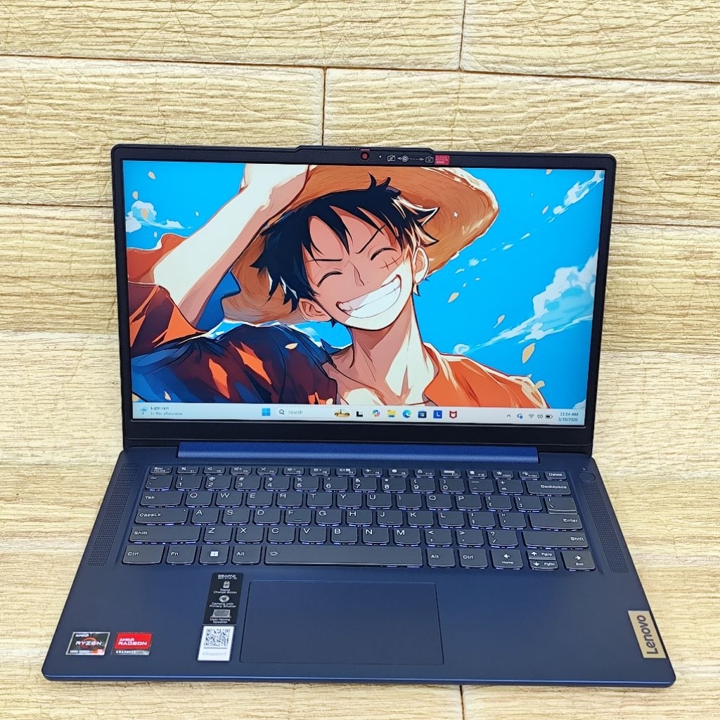 Laptop 2nd Lenovo Ideapad Slim 3 AMD Ryzen 5 5625U Ram 16GB SSD 512GB BERGARANSI