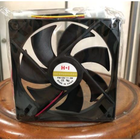 FAN CASING 12 CM HITAM || FAN PROC 12CM BLACK